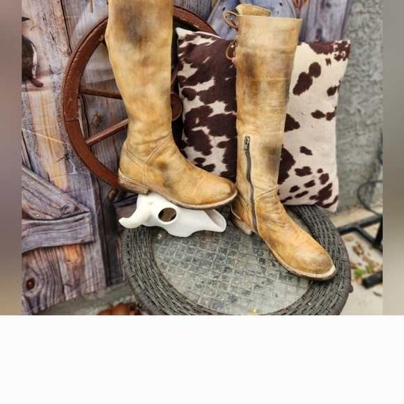 Rustic MANCHESTER Bed Stu Distressed Boots - Picture 8 of 12